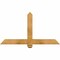 Ekena Millwork Eugene Rough Sawn Timber Gable Bracket, Western Red Cedar, 48"W x 26"H x 4"D x 4"F, 13/12 Pitch GBW048X26X0404EUG00RWR - alternate 1